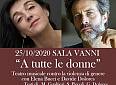“A tutte le donne”: il dramma della violenza di genere a Suoni riflessi - Sala Vanni