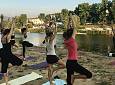 Yoga al tramonto al Wood Music Garden - Wood Music Garden
