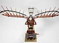 L' ornitottero di Da Vinci costruito con i lego - Chiesa di Santo Stefano al Ponte