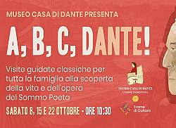 A, B, C, Dante! Visite guidate speciali di ottobre al Museo Casa di Dante
