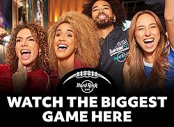 The Big Game 2023 all'Hard Rock Cafe  