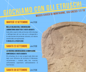 Evento Giochiamo con gli Etruschi al Museo Civico di Montaione - Museo Civico 