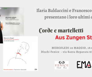 Evento Presentazione dischi di Ilaria Baldaccini e Francesco Gesualdi  - Dischi Fenice