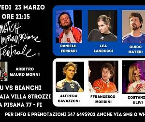 Evento Match di Improvvisazione Teatrale, Lega Professionisti - Limonaia di Villa Strozzi