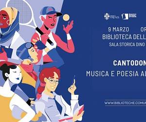 Evento Cantodonna, musica e poesia al femminile  - Biblioteca delle Oblate