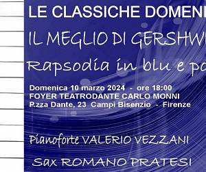 Evento Il Meglio di Gershwin - Teatro Dante Carlo Monni