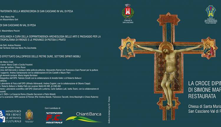Evento Inaugurazione Croce dipinta di Simone Martini dopo il restauro Misericordia di San Casciano in Val di Pesa