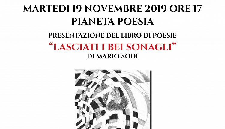 Evento I Dialoghi di Pianeta Poesia ospitano Mario Sodi Società delle Belle Arti – Circolo degli Artisti “Casa di Dante” 