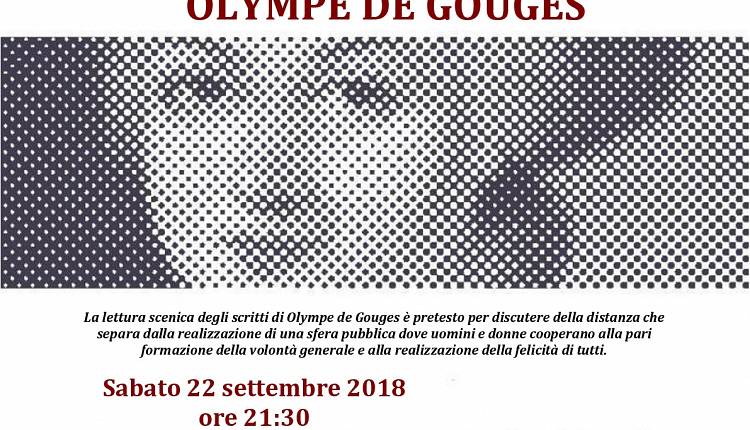 Evento Donna e cittadina, Daniela Morozzi legge Olympe De Gouges Caffé letterario Le Murate