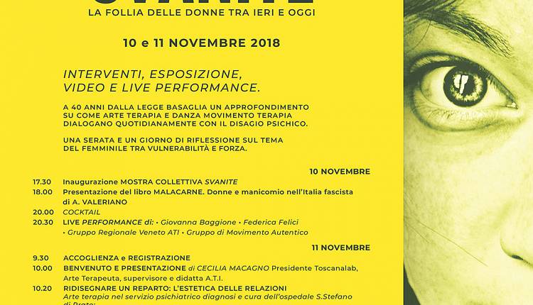 Evento ​Svanite. La follia delle donne tra ieri e oggi Toscanalab Arte e Arte Terapia