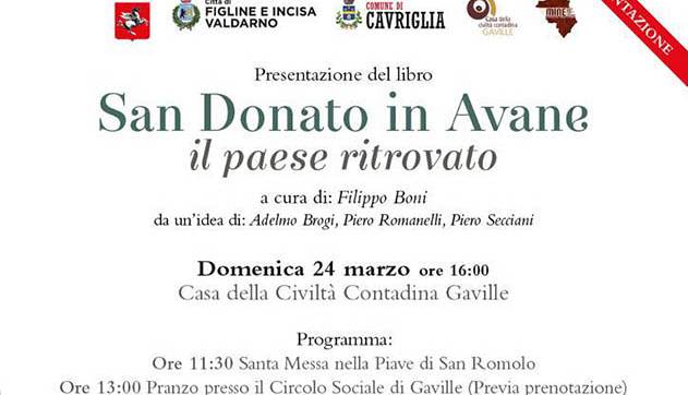 Evento Presentazione del libro: San Donato in Avane il paese ritrovato Casa della Civiltà Contadina di Gaville