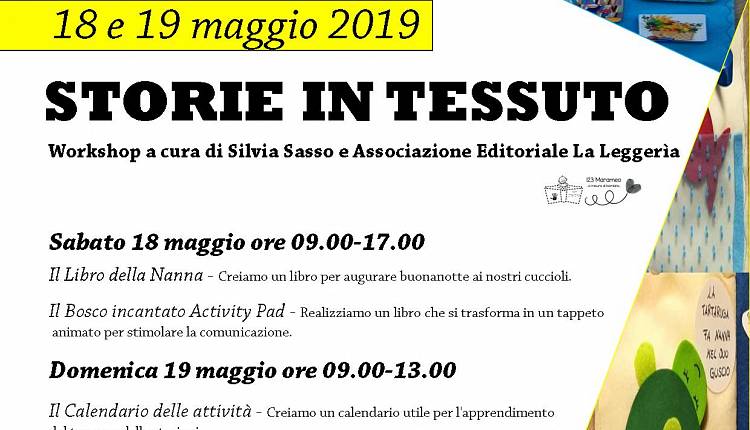 Evento Workshop Storie in Tessuto Resort Incanto Toscano