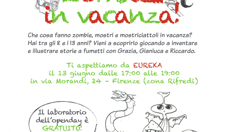 Evento Zombie in vacanza!  Eureka! Il laboratorio delle idee