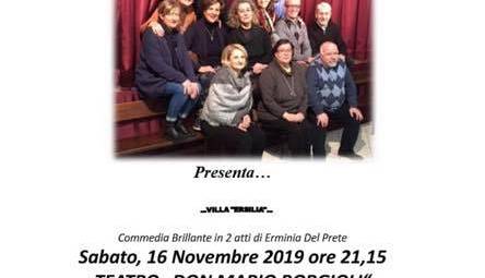 Evento La commedia Villa Ersilia al teatro Del Bene Circolo Mcl Dario Del Bene