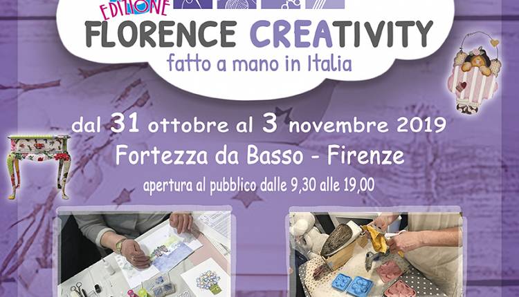 Evento Florence Creativity Autunno 2019 Fortezza da Basso