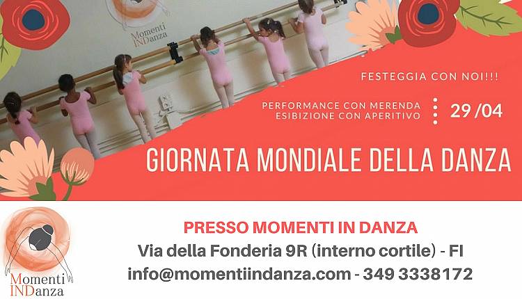 Evento Giornata Mondiale della Danza a Firenze Momenti in Danza