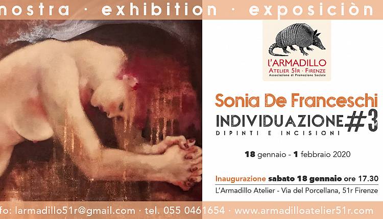 Evento Individuazione#3: mostra di Sonia De Franceschi L'Armadillo Atelier 51r