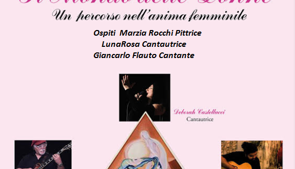 Evento Il mondo delle donne: cena con spettacolo musicale Teatro del Borgo