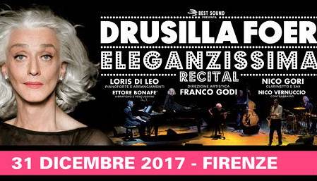 Evento Drusilla Foer - Elegantissima Teatro Niccolini