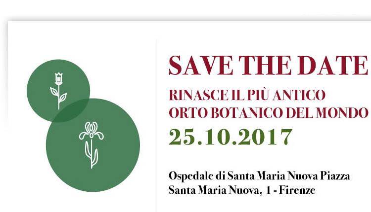Evento Inaugurazione del percorso botanico-medicinale Ospedale Santa Maria Nuova