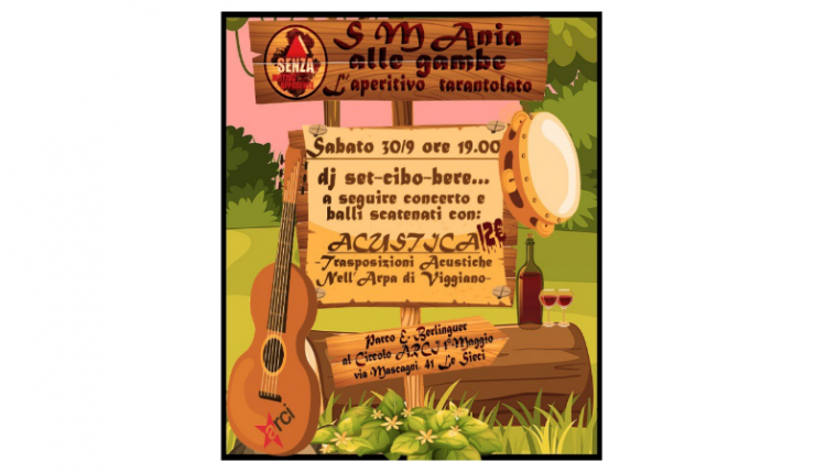 Evento S.M.A.nia alle gambe Circolo 1° Maggio Le Sieci