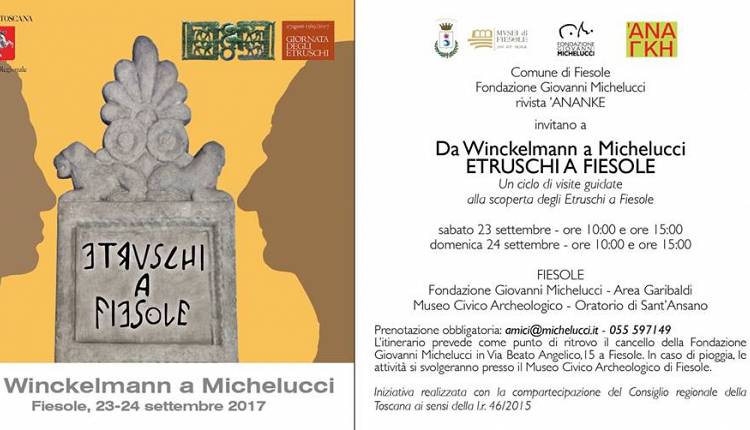 Evento Da Winckelmann a Michelucci - Etruschi a Fiesole Fondazione Giovanni Michelucci