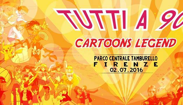 Evento Tutti a 90 - Cartoon legends Tamburello