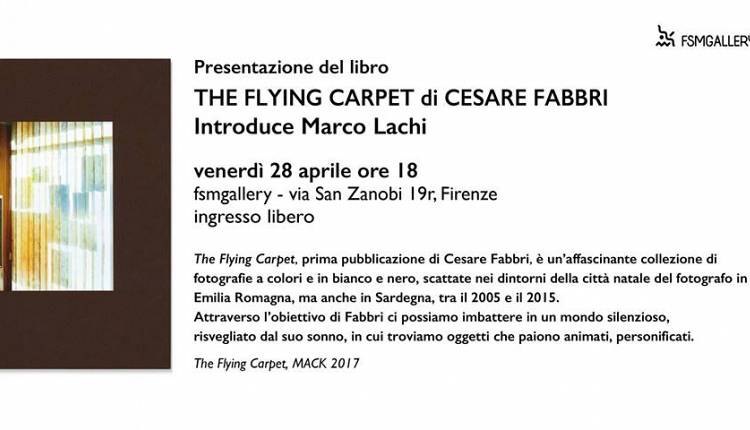 Evento Presentazione del libro The Flying Carpet Fondazione Studio Marangoni