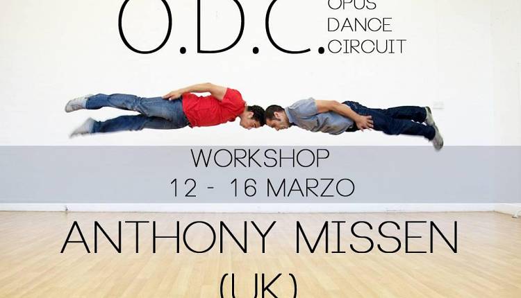 Evento Opus Dance Circuit - Workshop - Anthony Missen Le Murate. Progetti Arte Contemporanea