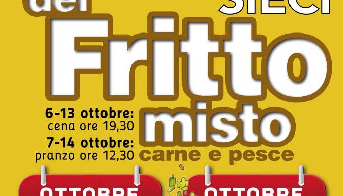 Evento Sagra del Fritto Misto Piazza Sergio Chiari, 5
