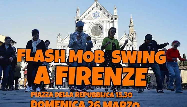 Evento Flash Mob Swing Piazza della Repubblica