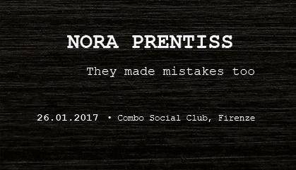 Evento Nora Prentiss - Ac generator Combo Social Club