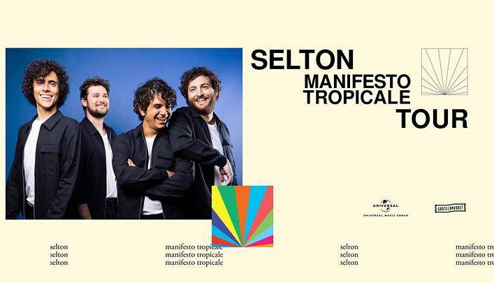 Evento Selton - Manifesto Tropicale tour Auditorium FLOG