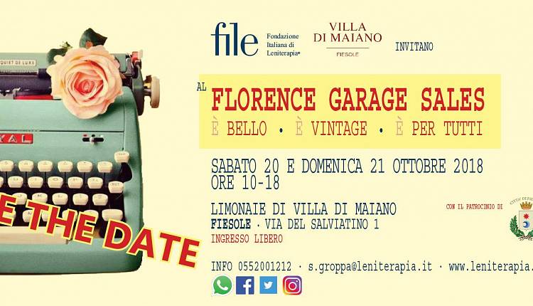 Evento Florence Garage Sales Villa di Maiano