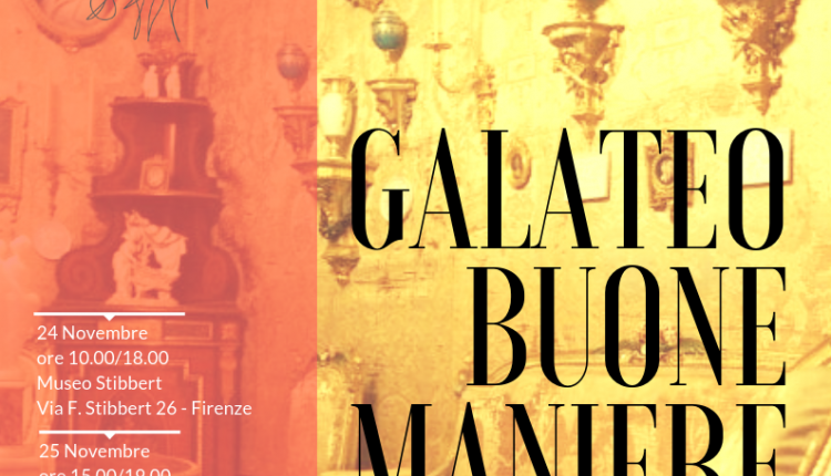 Evento Galateo e Buone Maniere a Firenze Museo Stibbert