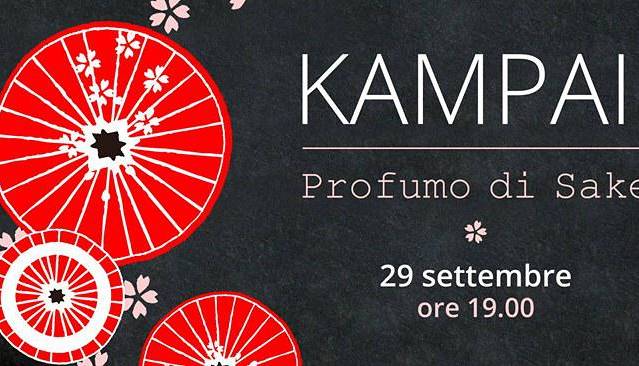 Evento Kampai - Profumo di sake Ristorante Quinoa