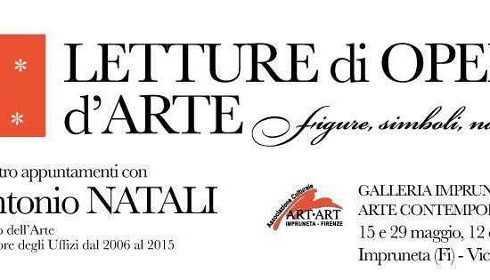 Evento Letture di opere d'Arte con Antonio Natali Art. Art - Galleria Iac - Impruneta Arte Contemporanea