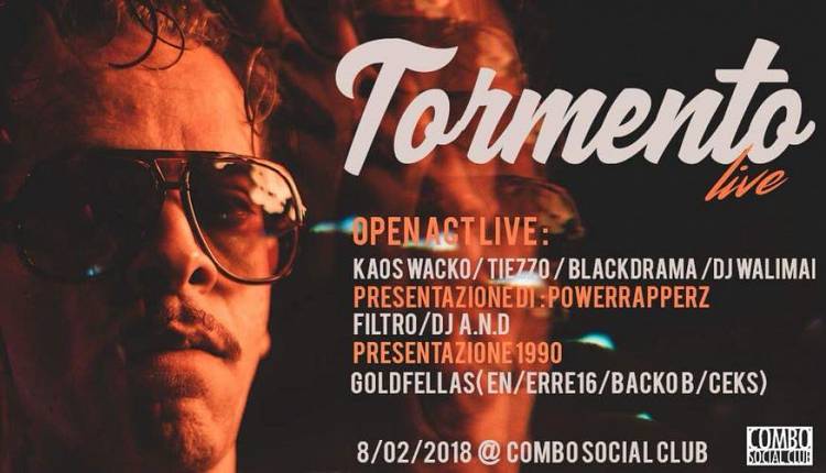 Evento Urban Soul: Tormento _live + Guest Combo Social Club
