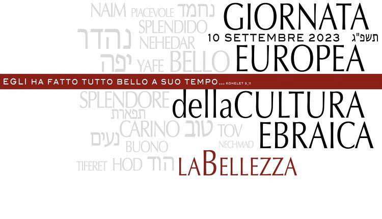 Evento Giornata Europea della Cultura Ebraica Sinagoga e Museo Ebraico di Firenze