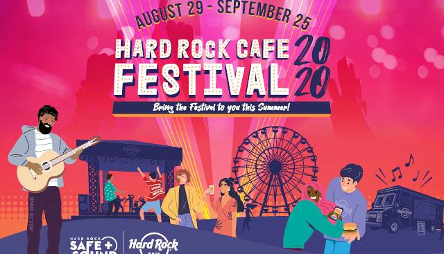 Evento Hard Rock Cafe festival 2020 Hard Rock Cafe