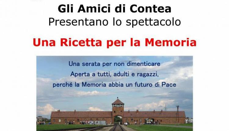 Evento Una ricetta per la memoria Teatro Giotto