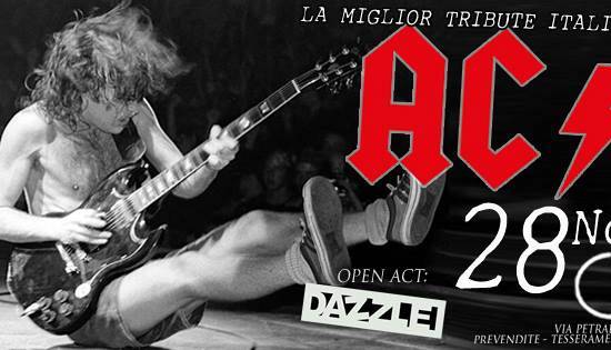 Evento  AC/DC tribute night con AC/DI + Dazzle Cycle Club