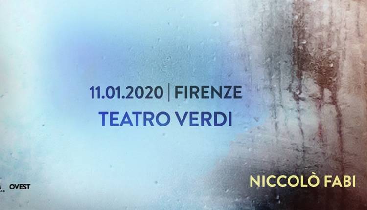Evento Niccolò Fabi Teatro Verdi