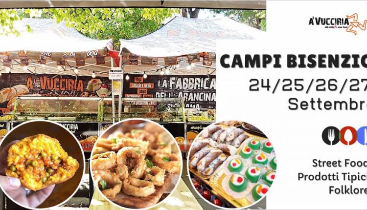 Evento Sicilia Street Food Piazza Fra' Ristoro - Campi Bisenzio