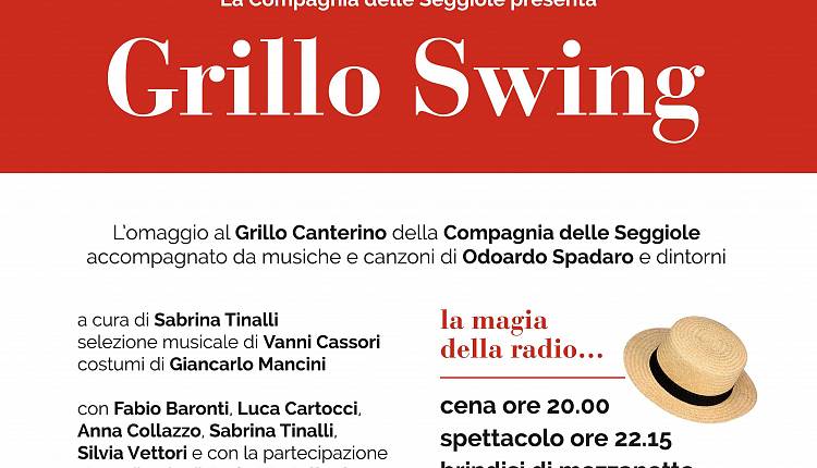 Evento Grillo Swing - Nuovo Cinema Puccini Garden Teatro Puccini