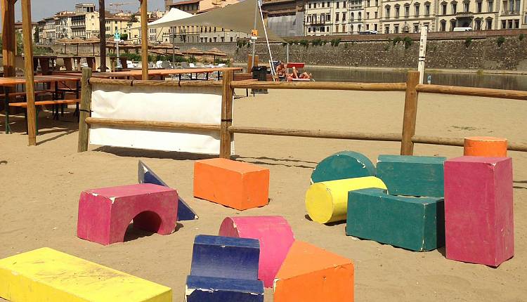 Evento Cantierino creativo Spiaggia sull'Arno