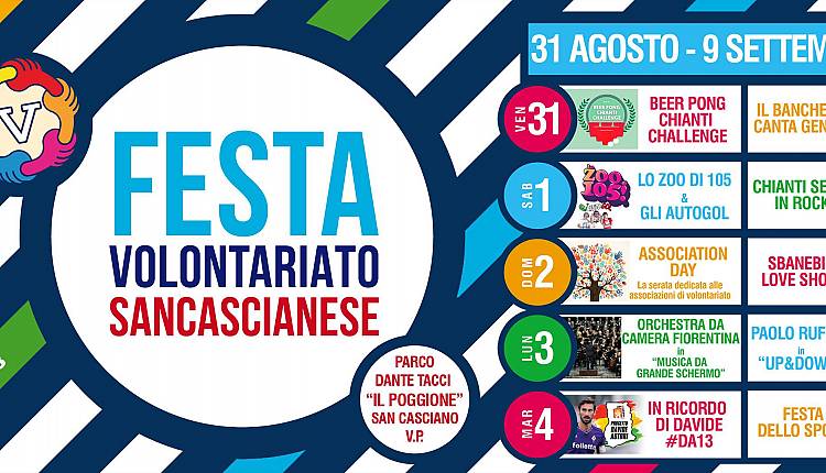 Evento Festa del Volontariato San Cascianese San Casciano Val di Pesa