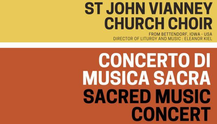 Evento Concerto musica sacra: St John Vianney Church Choir Chiesa di San Salvatore in Ognissanti