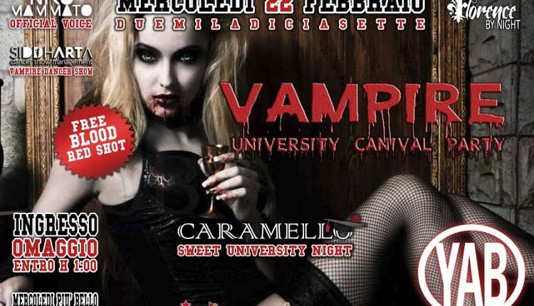 Evento Vampire - University Carnival Party Yab