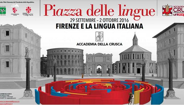 Evento Piazza delle Lingue 2016 Accademia della Crusca